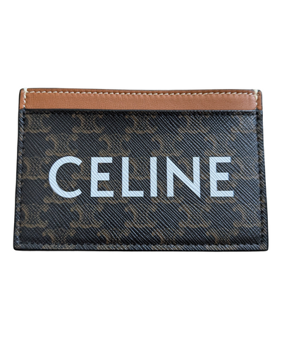 Celine Logo Card Holder