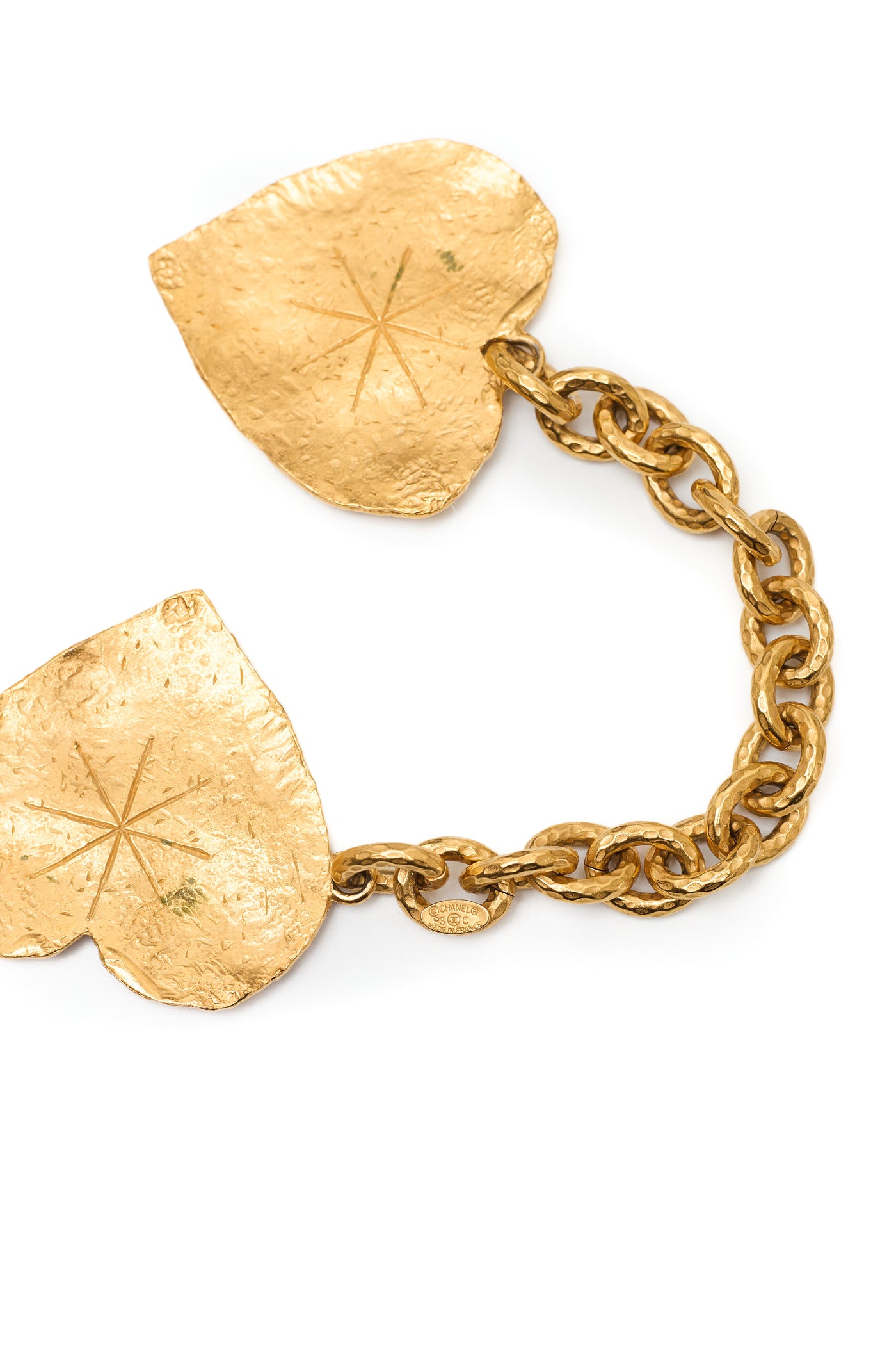 Chanel Vintage Hammered Medallions Belt
