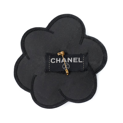 Chanel Vintage 1995 SS Runway White Camellia CC Brooch