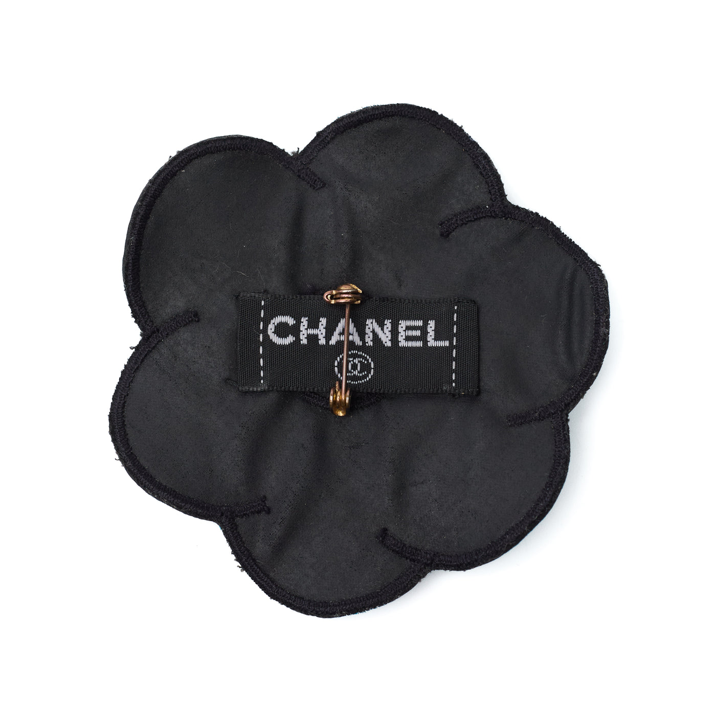 Chanel Vintage 1995 SS Runway Teal Camellia CC Brooch