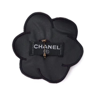 Chanel Vintage 1995 SS Runway Red Camellia CC Brooch