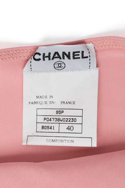 Chanel Rare Vintage 1995 SS Barbie Runway Pink Tweed Underwear