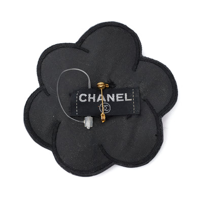 Chanel Vintage 1995 SS Runway Pink Camellia CC Brooch