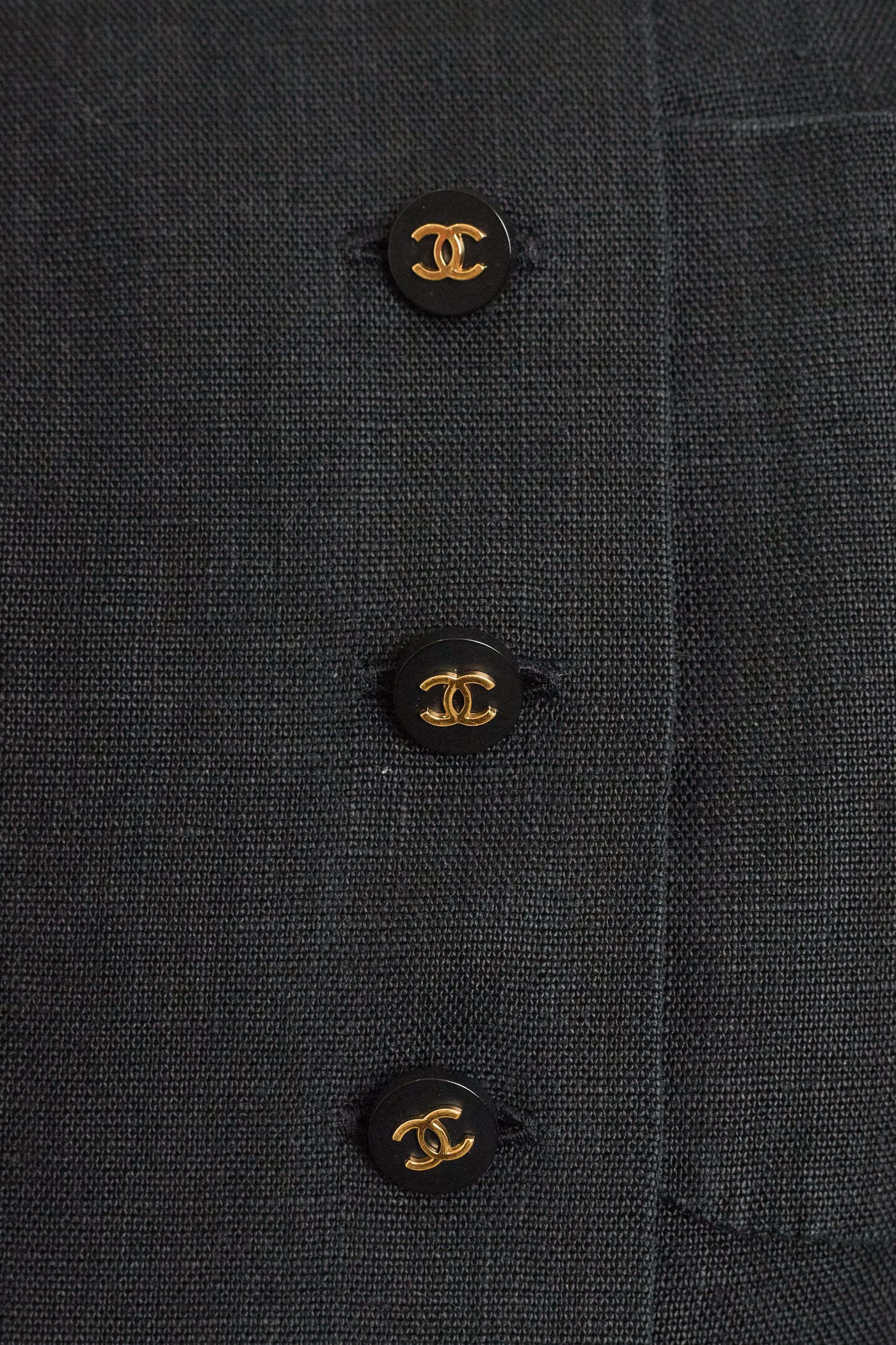 Chanel Rare Vintage 1995 SS Runway Linen Jumpsuit