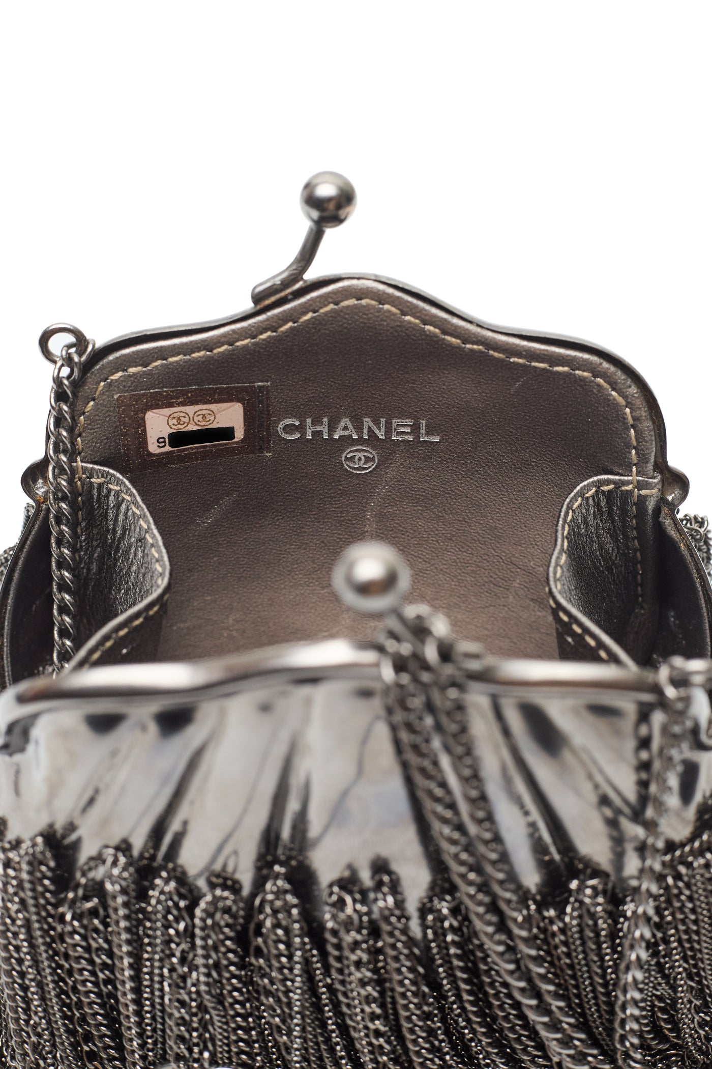 Chanel Ultra Rare 2007 FW Runway Chain Shell Minaudiere
