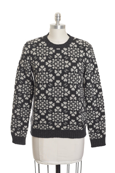 Chanel Snowflake CC Sweater