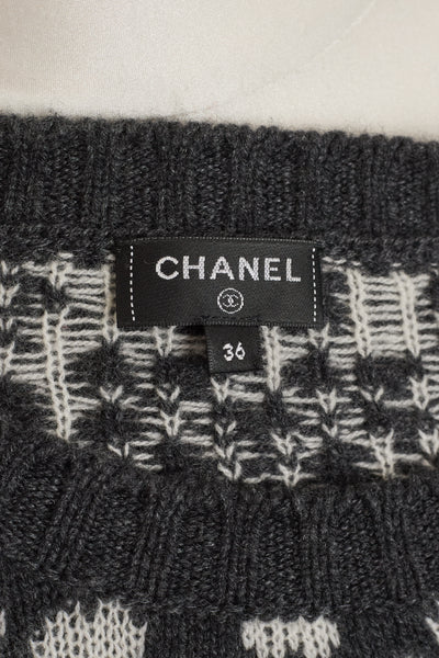 Chanel Snowflake CC Sweater