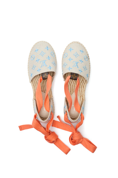 Louis Vuitton Monogram Espadrilles 37