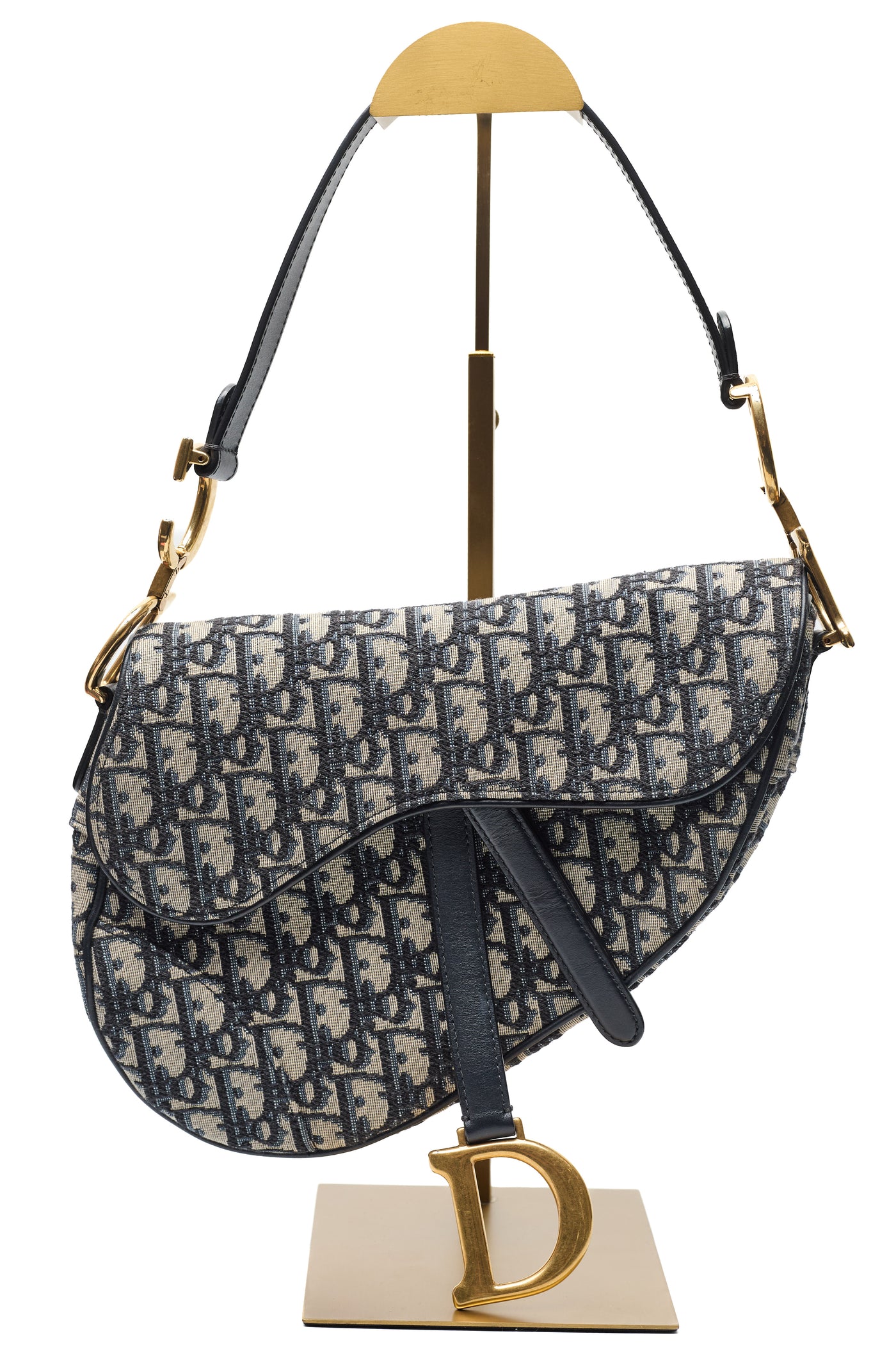 Christian Dior Oblique Monogram Saddle Bag