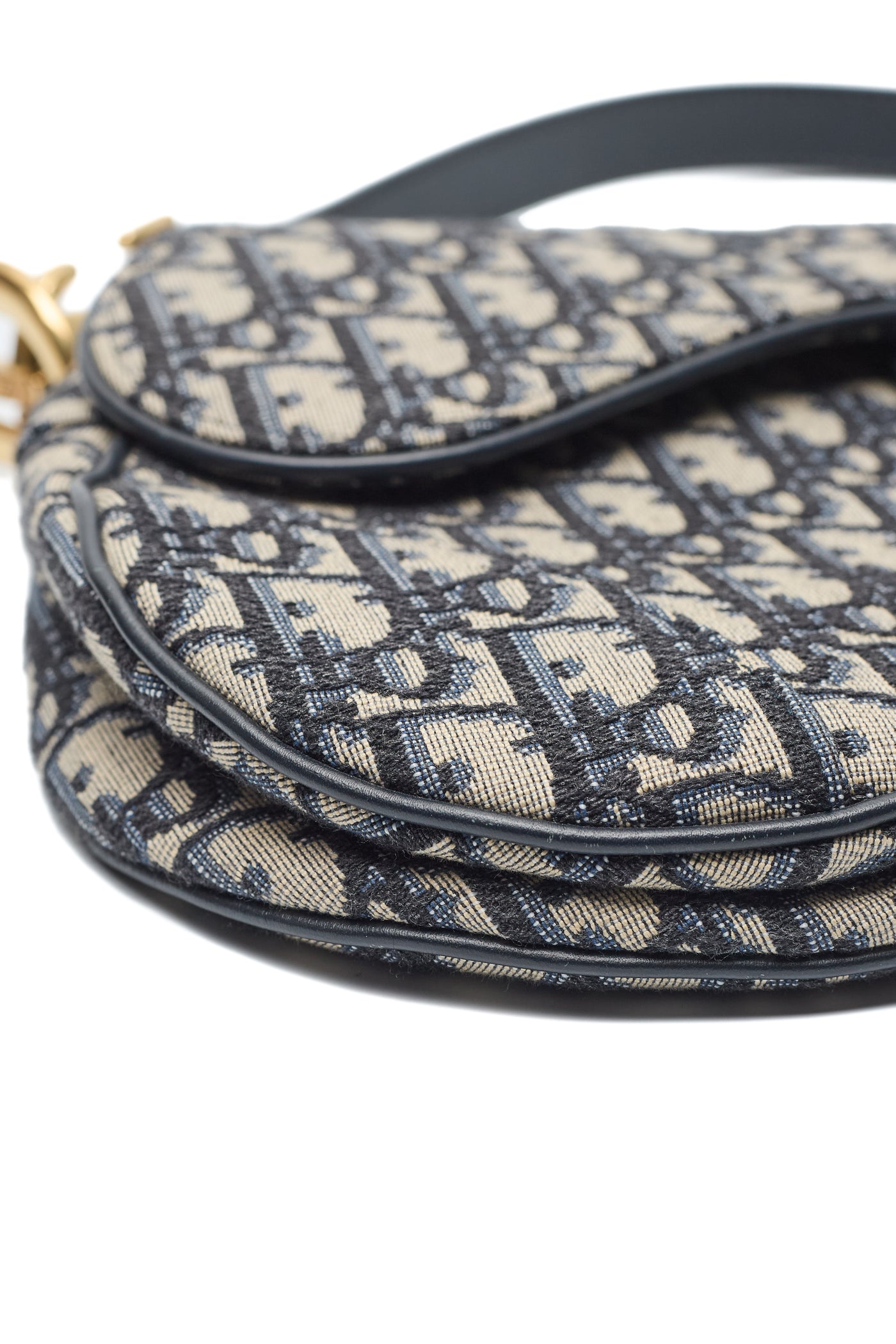 Christian Dior Oblique Monogram Saddle Bag