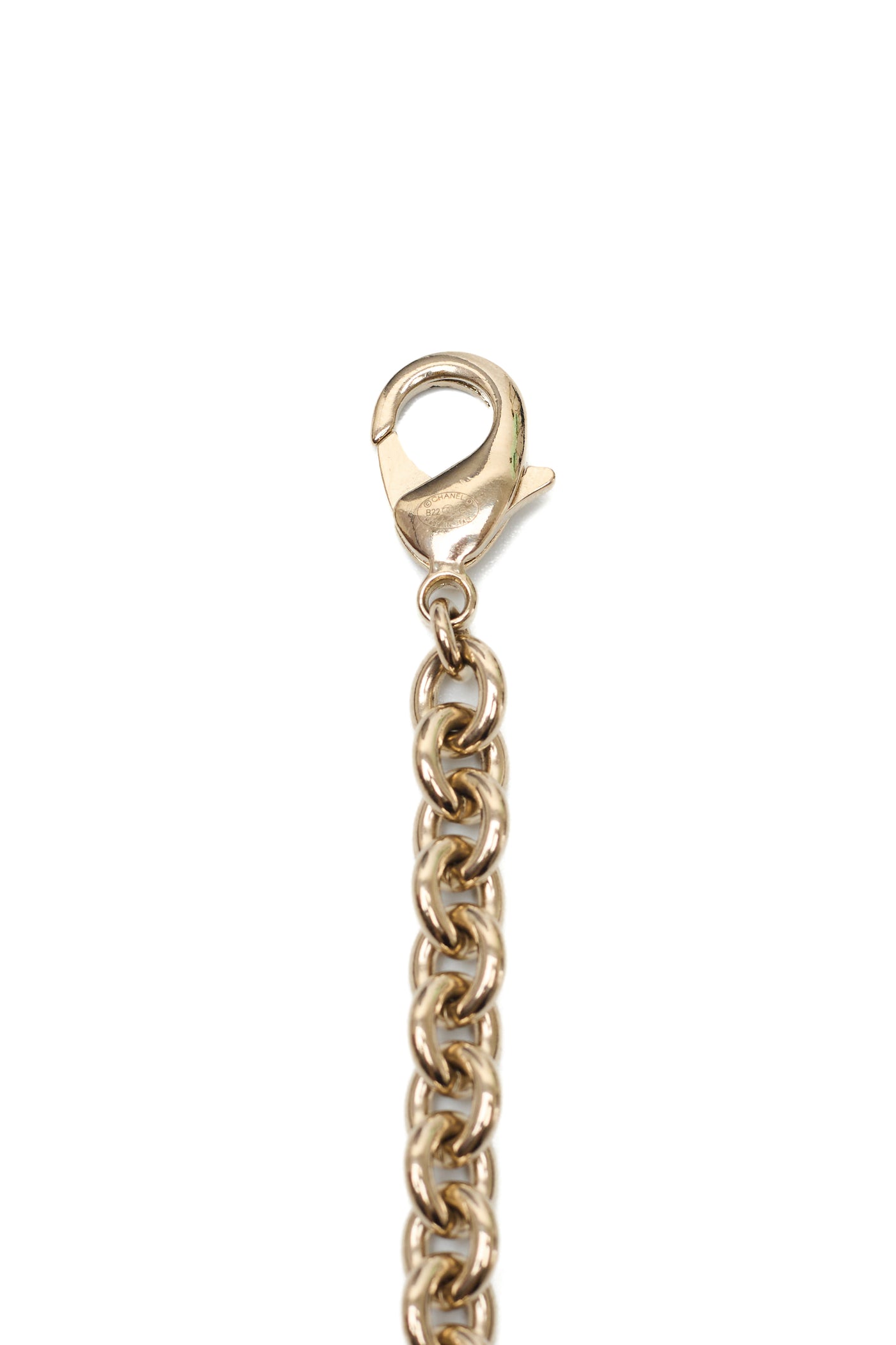 Chanel XXL CC Heart Locket Necklace