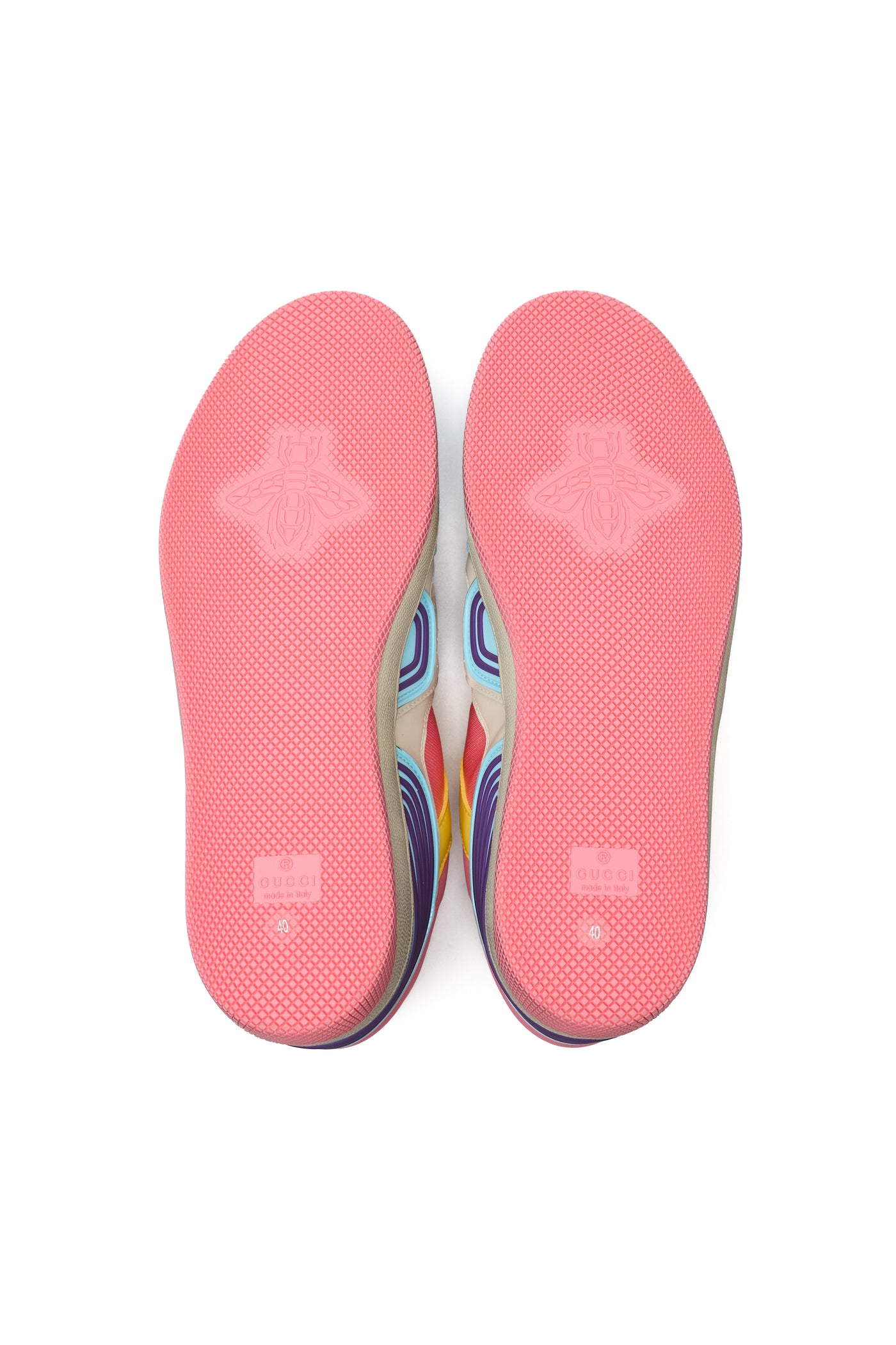Gucci Multicolor Low Top Sneakers 40