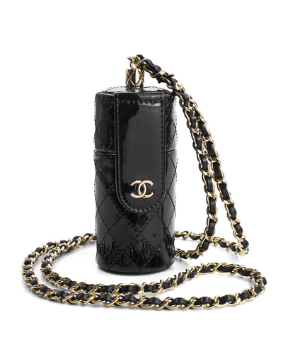 Chanel Patent Leather Lipstick Holder