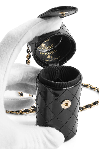 Chanel Patent Leather Lipstick Holder