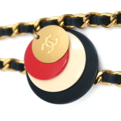 Chanel 2001 FW Runway CC Disc Chain Belt 94