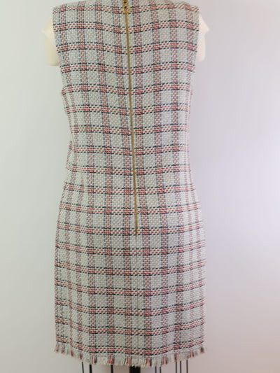 Gucci Metallic Tweed Sleeveless Dress
