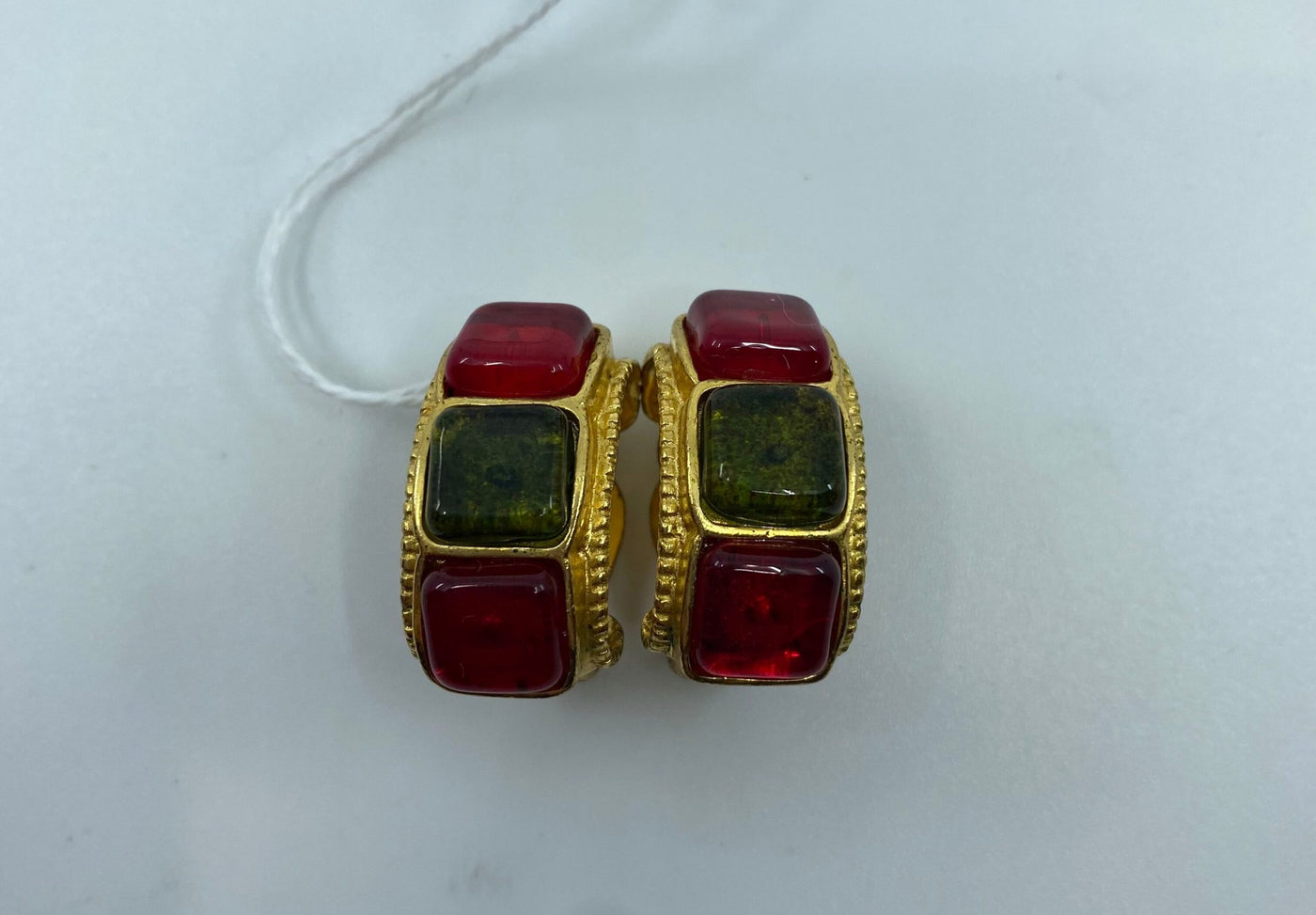 Chanel Vintage Gripoix Earrings