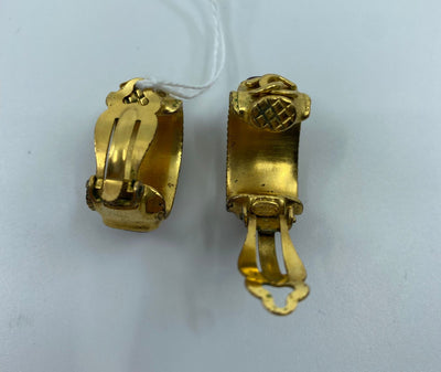 Chanel Vintage Gripoix Earrings