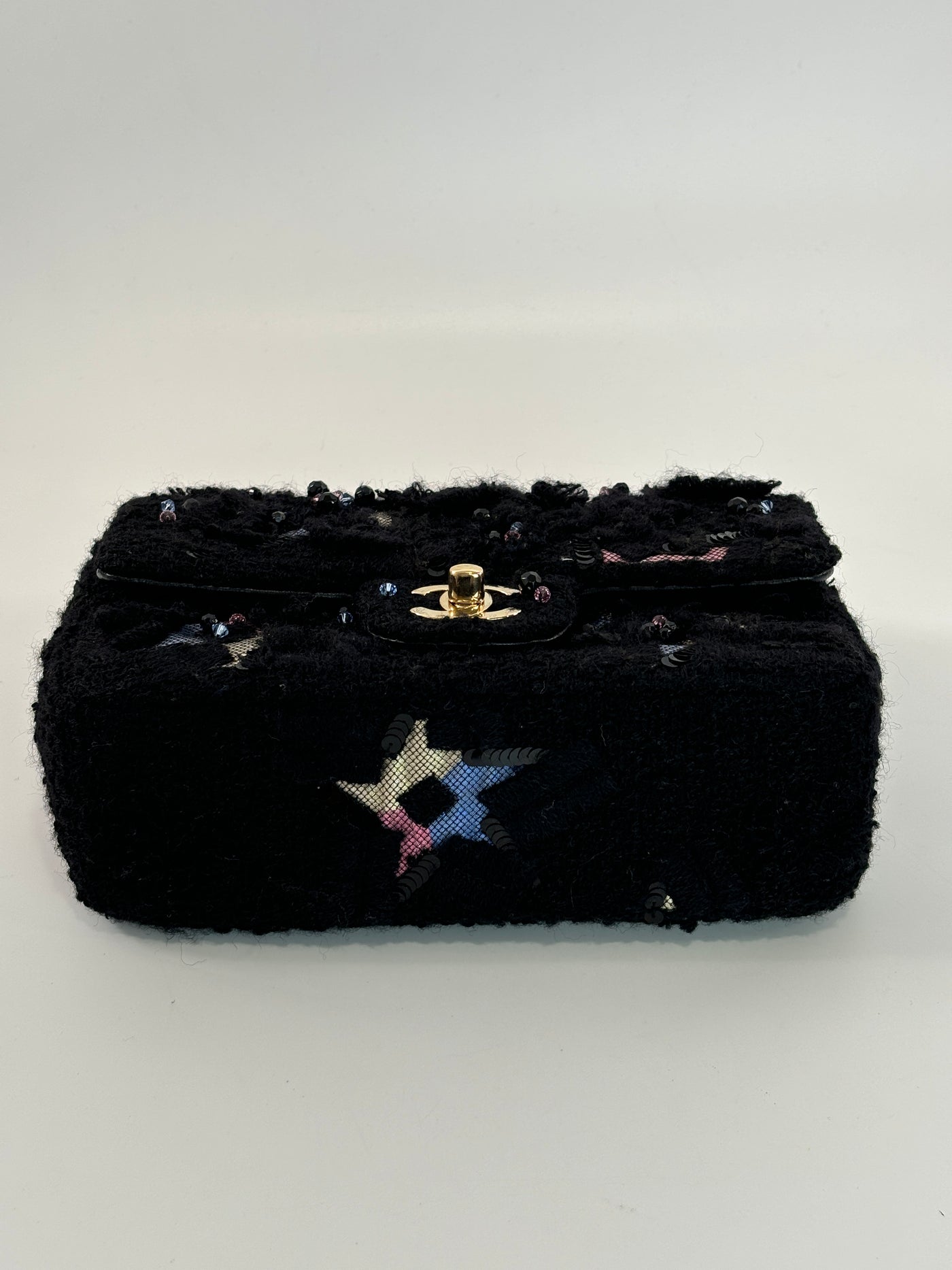 Chanel 2020 Pre-Fall Metier D'Arts Runway Star Tweed Rectangular Mini