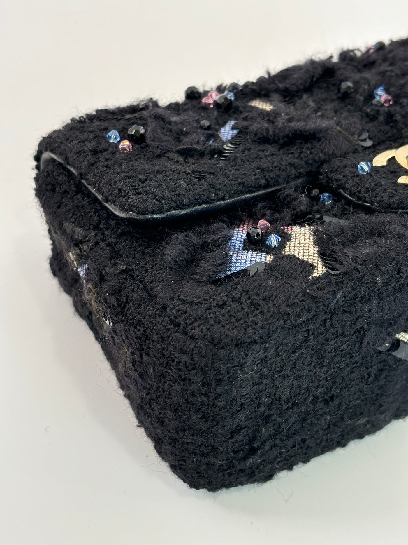 Chanel 2020 Pre-Fall Metier D'Arts Runway Star Tweed Rectangular Mini