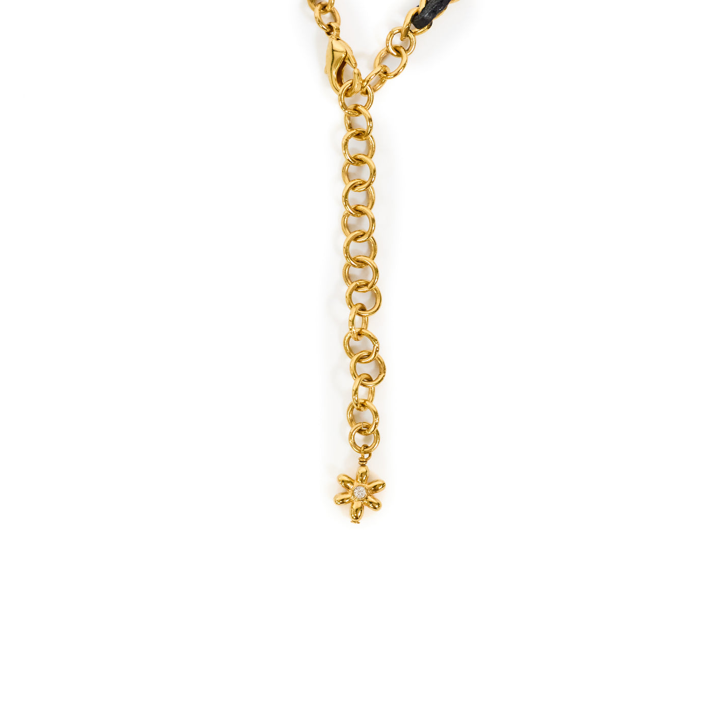 Chanel Floral CC Chain Link Choker