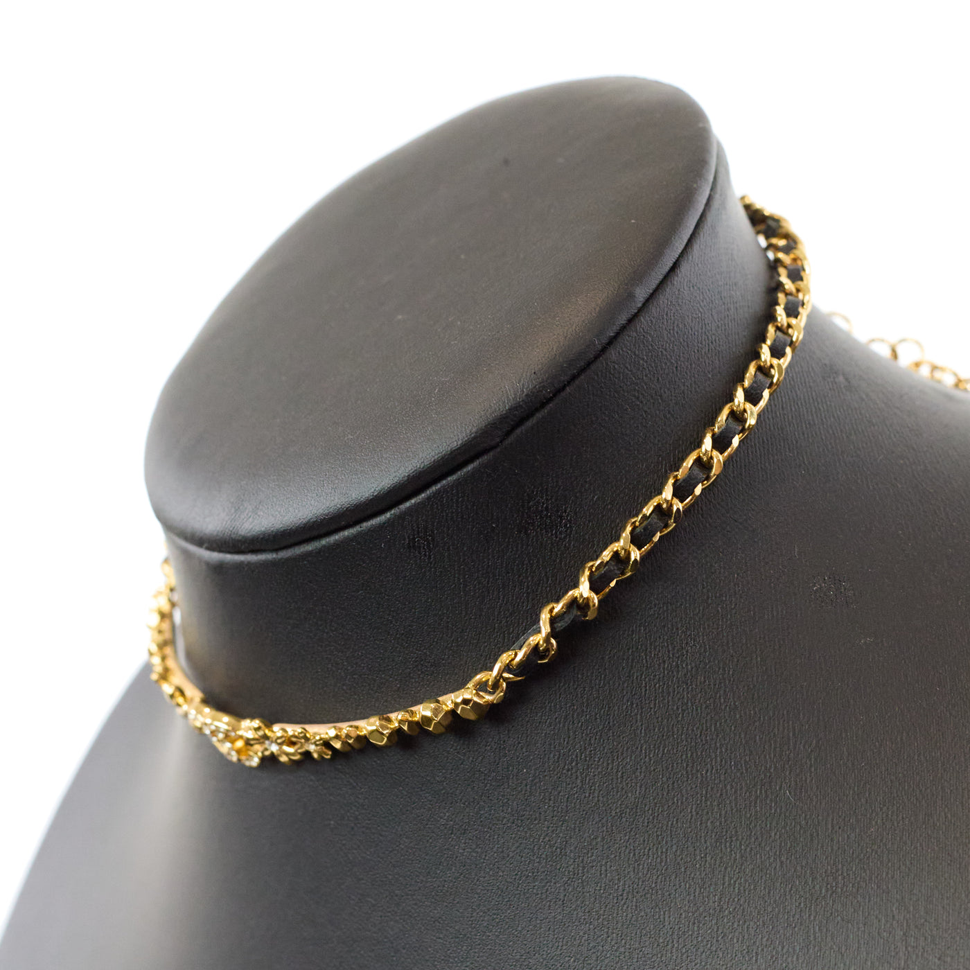 Chanel Floral CC Chain Link Choker