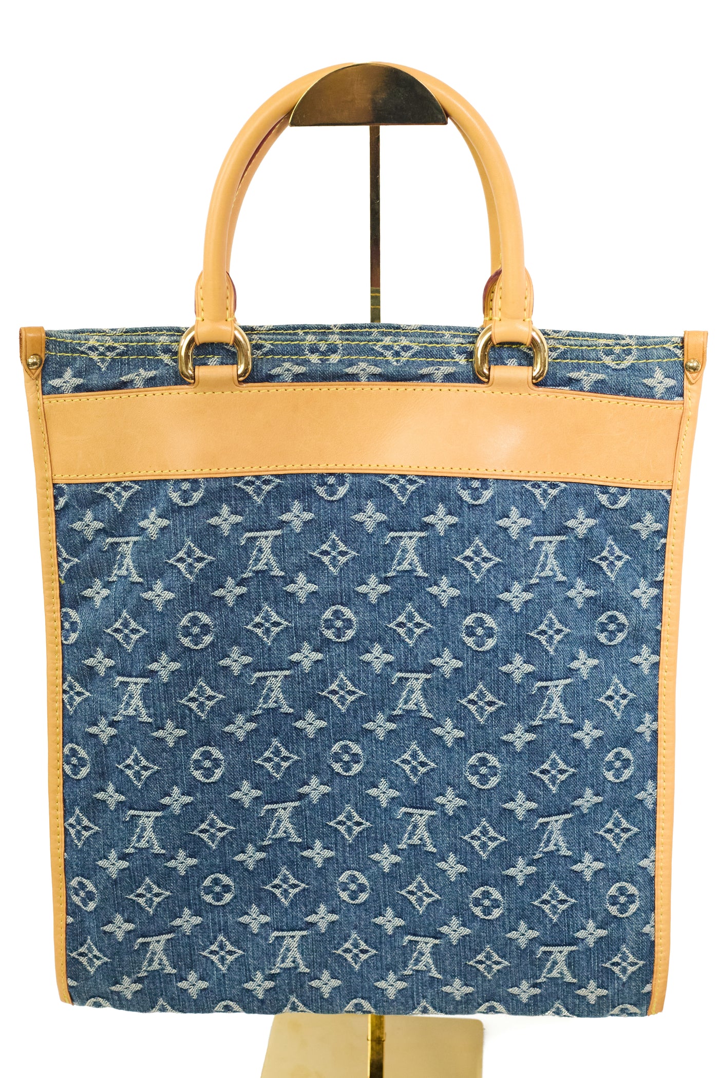 Louis Vuitton Denim Monogram Tote