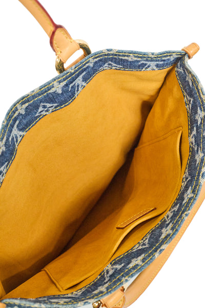 Louis Vuitton Denim Monogram Tote