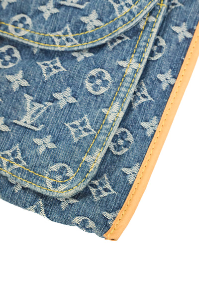 Louis Vuitton Denim Monogram Tote