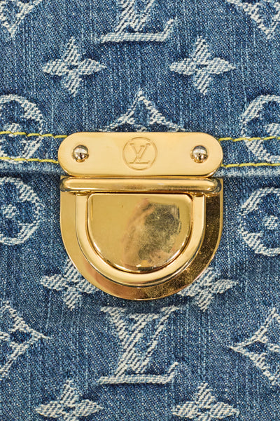 Louis Vuitton Denim Monogram Tote