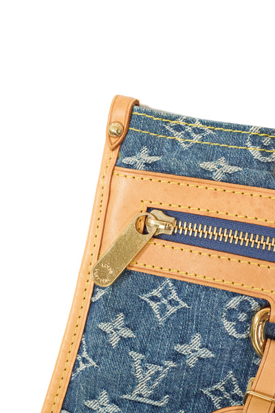 Louis Vuitton Denim Monogram Tote
