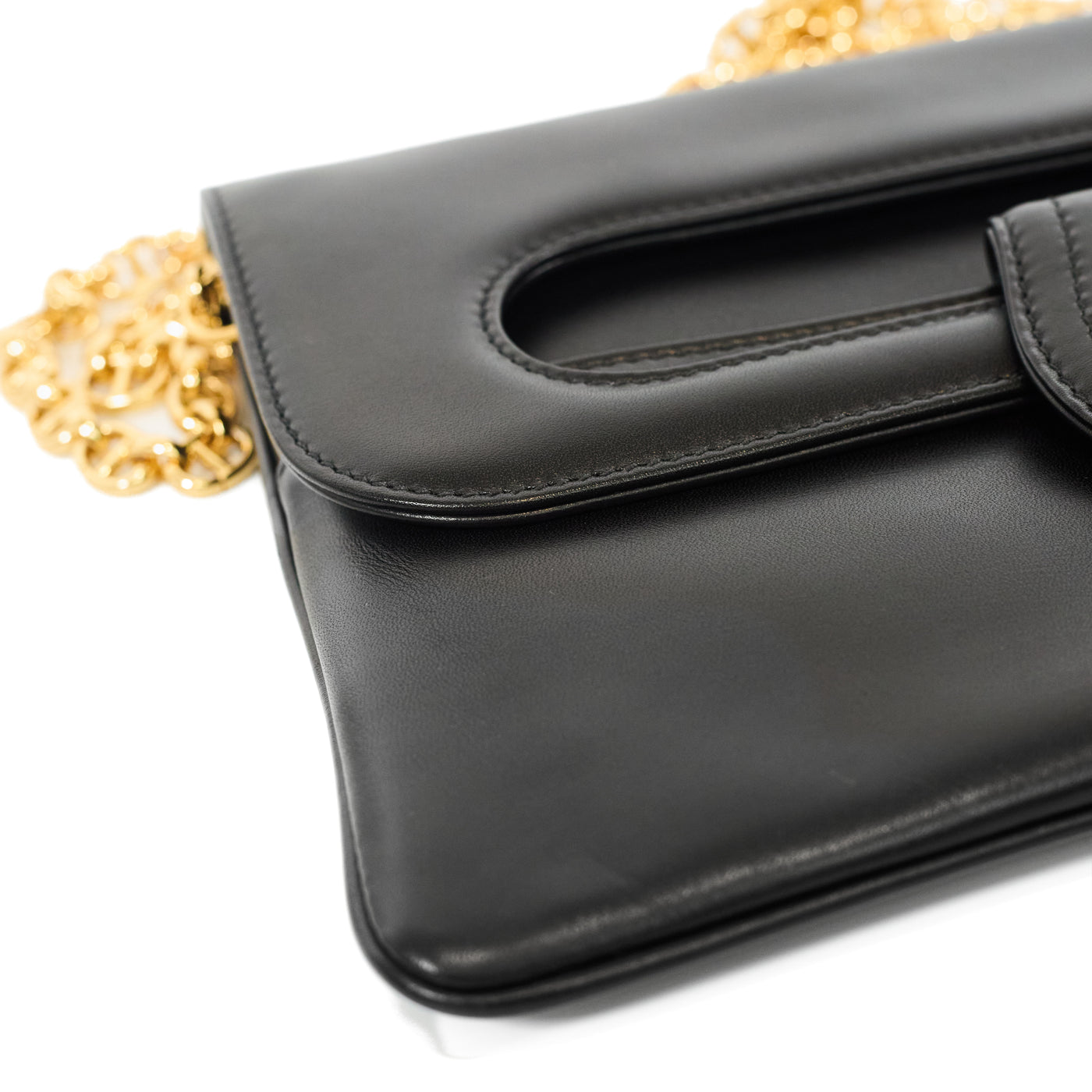 Christian Dior Black Calfskin DiorDouble Bag