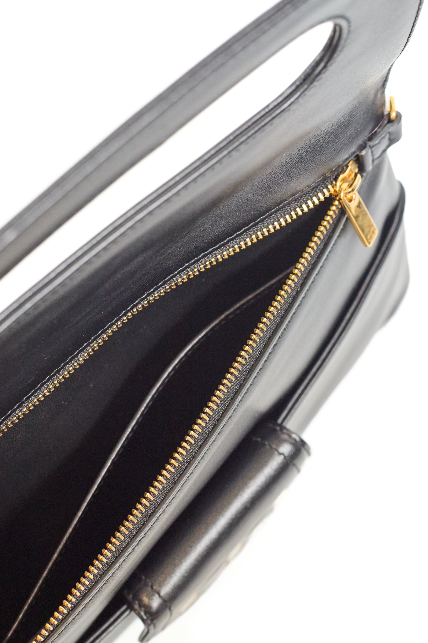 Christian Dior Black Calfskin DiorDouble Bag