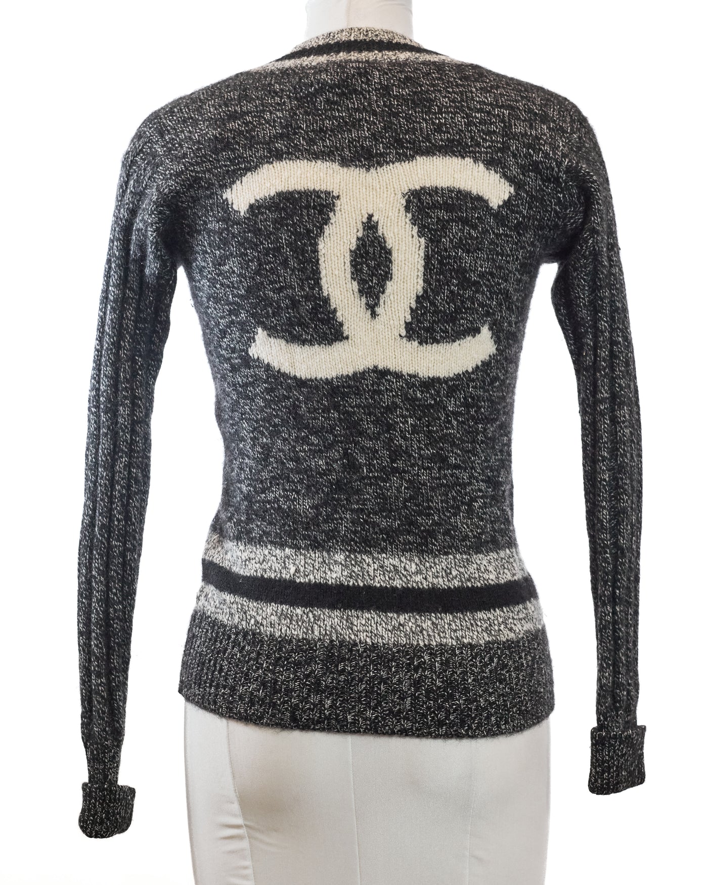 Chanel Vintage Cashmere Knit Sweater