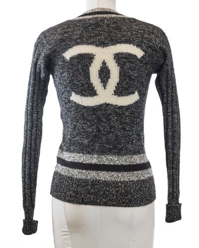Chanel Vintage Cashmere Knit Sweater
