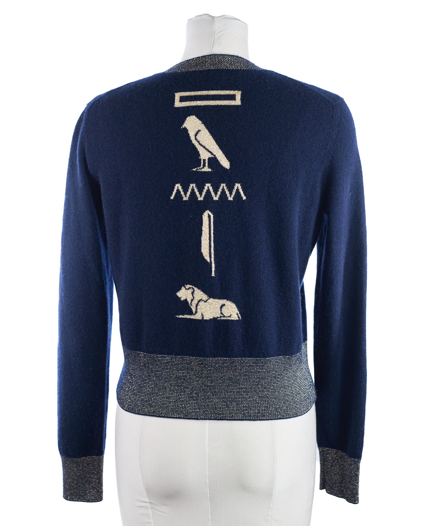 Chanel 2019 Egyptian Collection Cashmere Cardigan