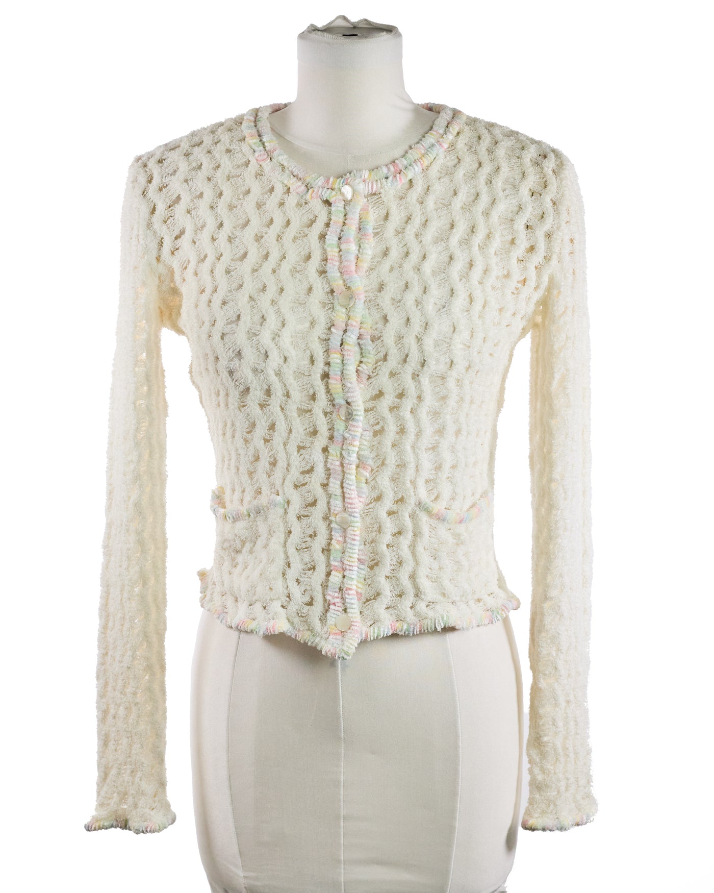 Chanel Vintage Candy CC Cardigan