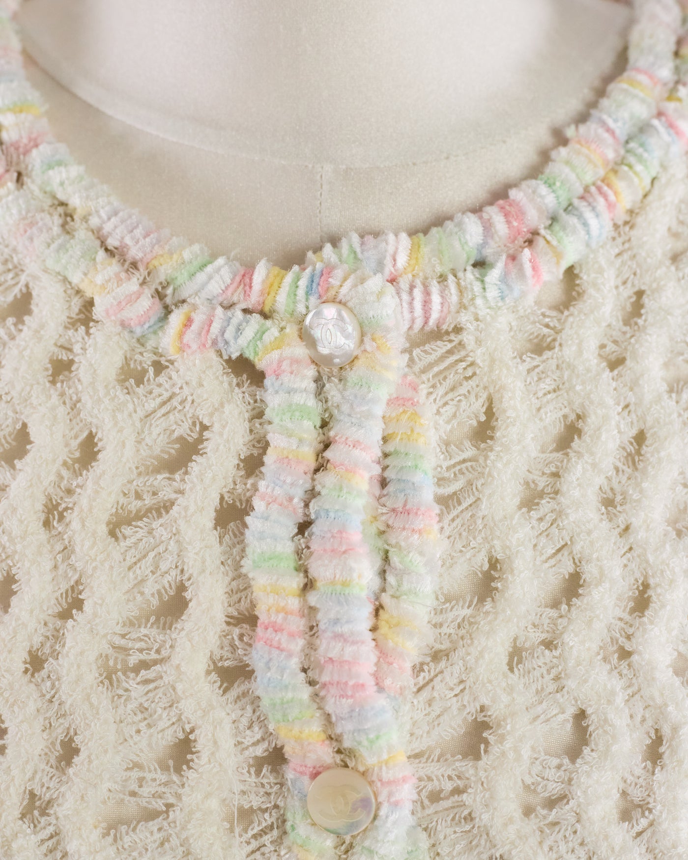 Chanel Vintage Candy CC Cardigan
