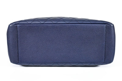 Chanel Navy Blue Caviar GST
