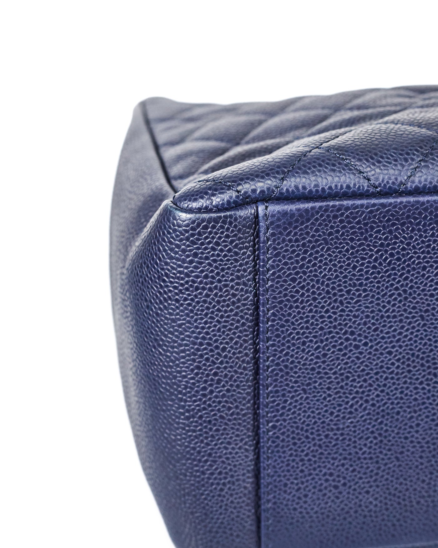 Chanel Navy Blue Caviar GST