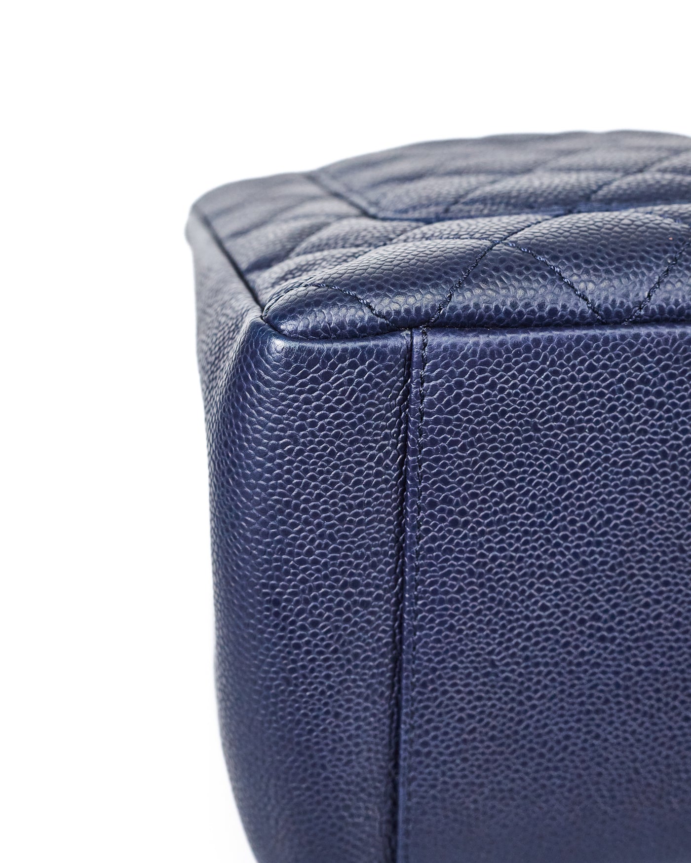 Chanel Navy Blue Caviar GST