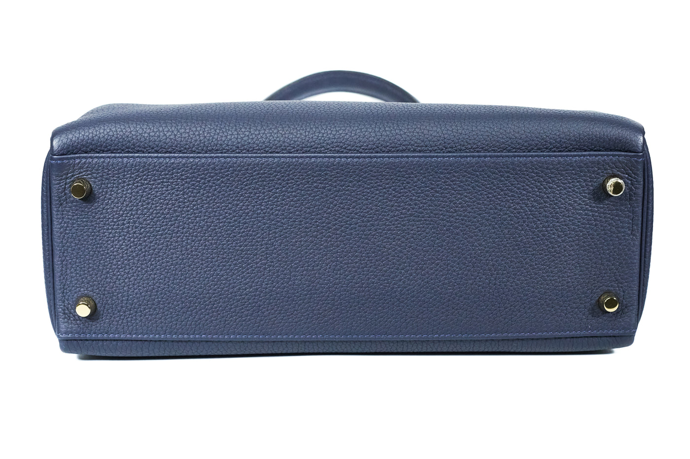Hermes Navy Blue Togo Kelly 32