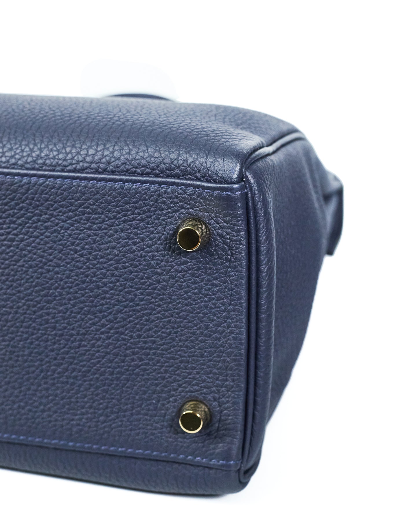 Hermes Navy Blue Togo Kelly 32