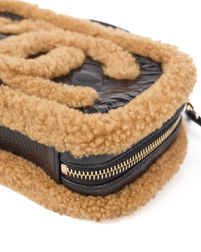 Chanel 2019 FW Runway Shearling and Crumpled Sheepskin CC Belt Bag