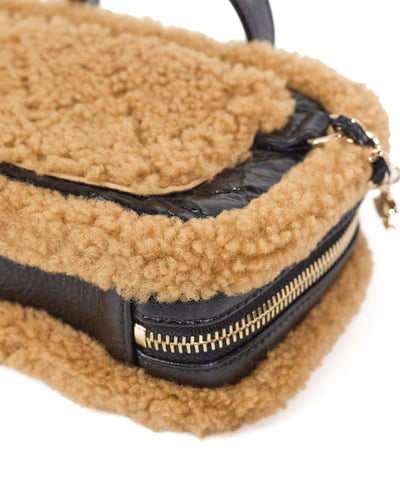 Chanel 2019 FW Runway Shearling and Crumpled Sheepskin CC Belt Bag