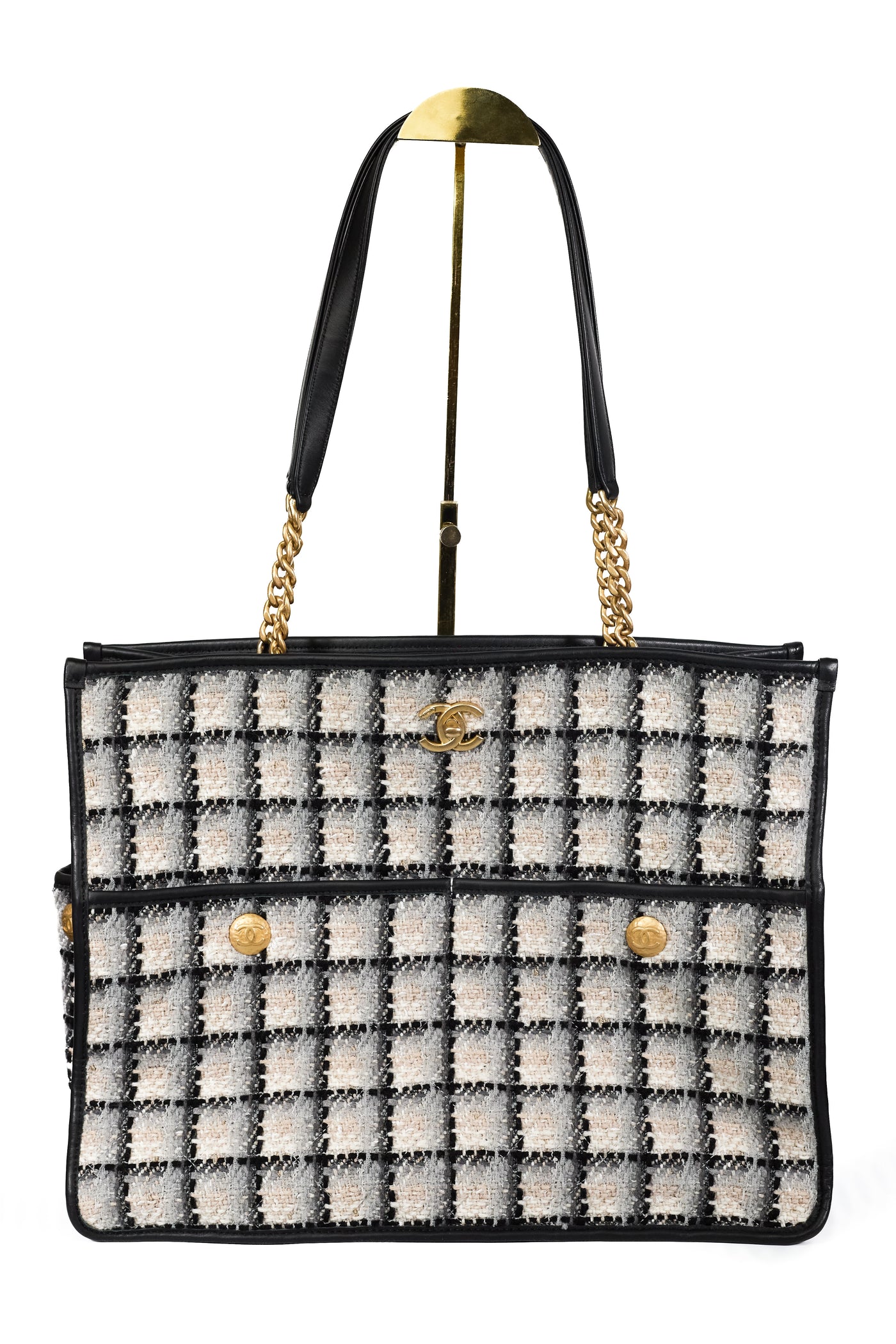 Chanel Tweed CC Tote