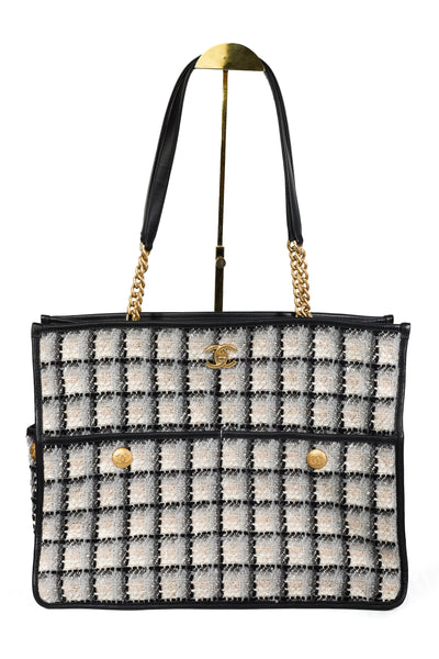 Chanel Tweed CC Tote