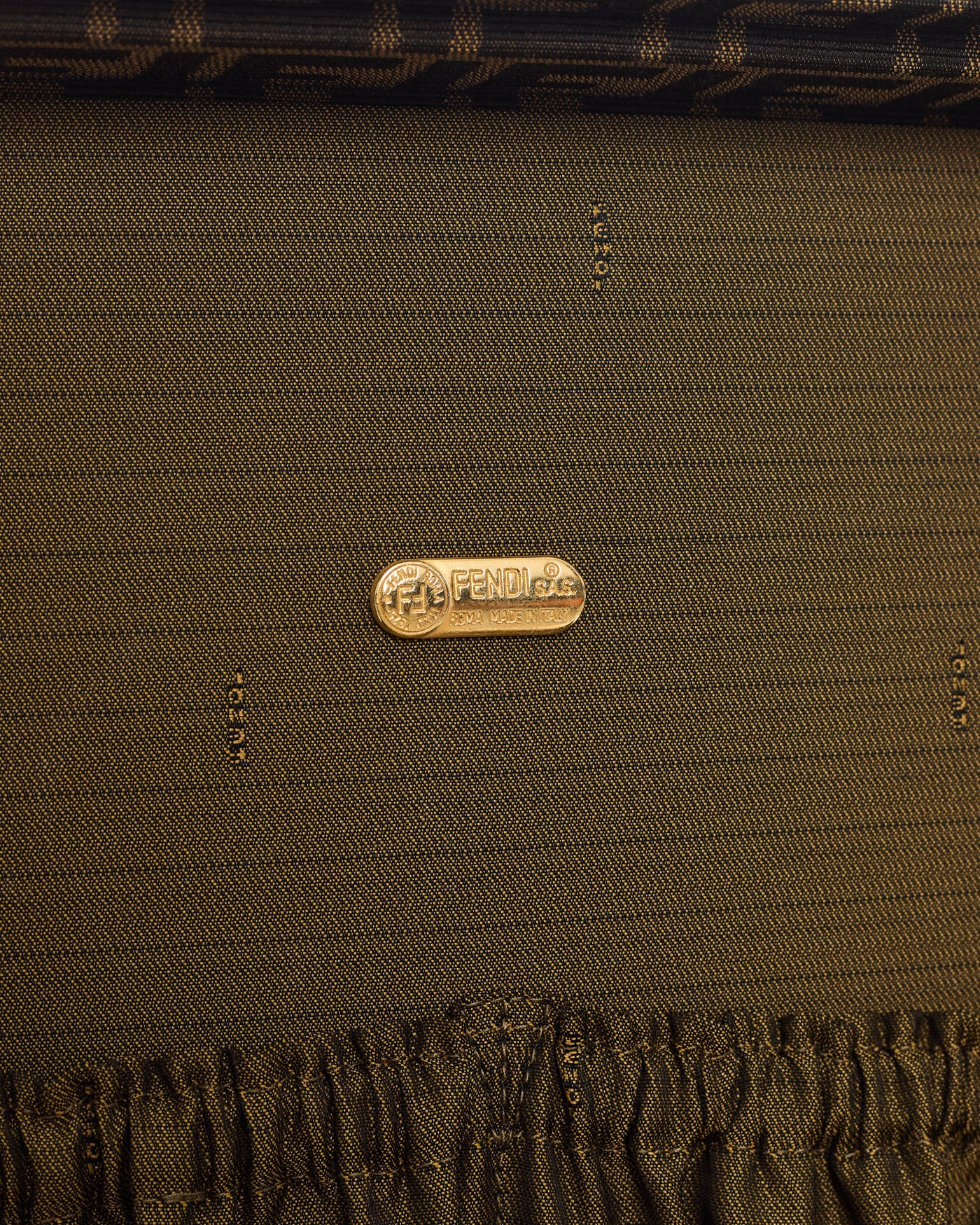 Fendi Vintage Zucca Trunk