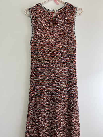 Chanel Multicolor Crochet Dress