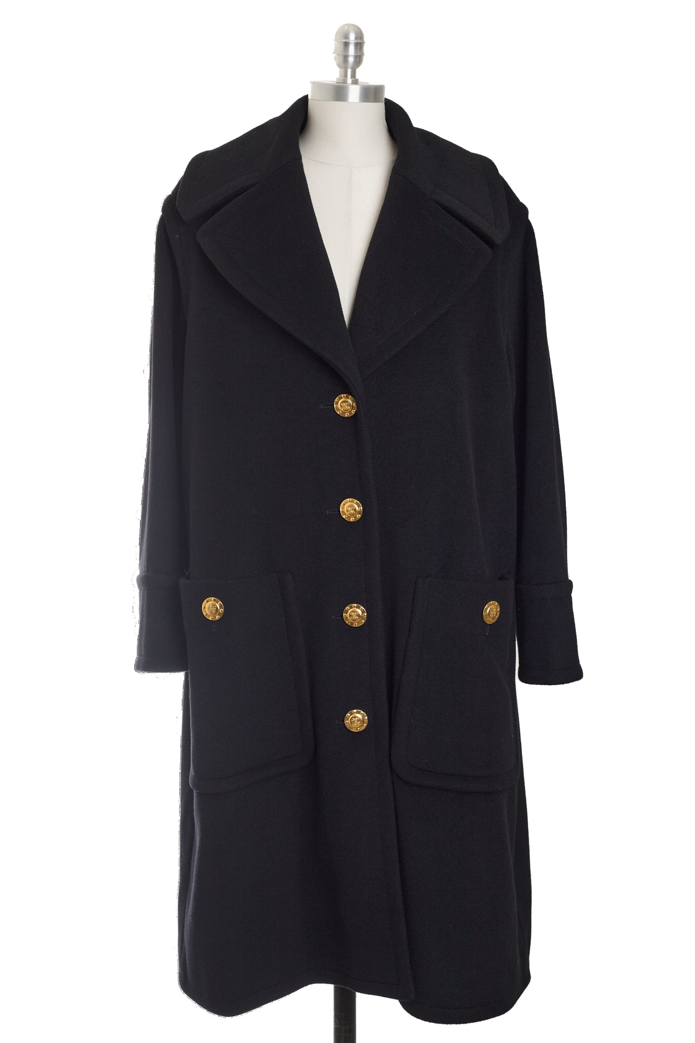 Celine Vintage Black Coat